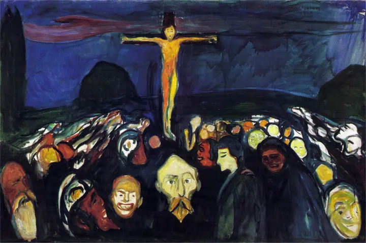 Golgotá, Edvard Munch
