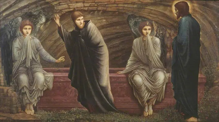 La mañana de la resurrección, Edward Burne-Jones