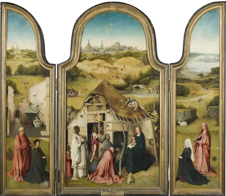 Adoración de los Magos, El Bosco