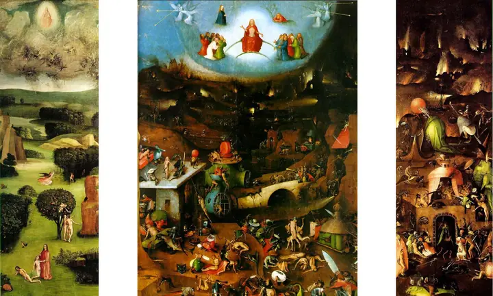 Juicio Final (Viena), El Bosco