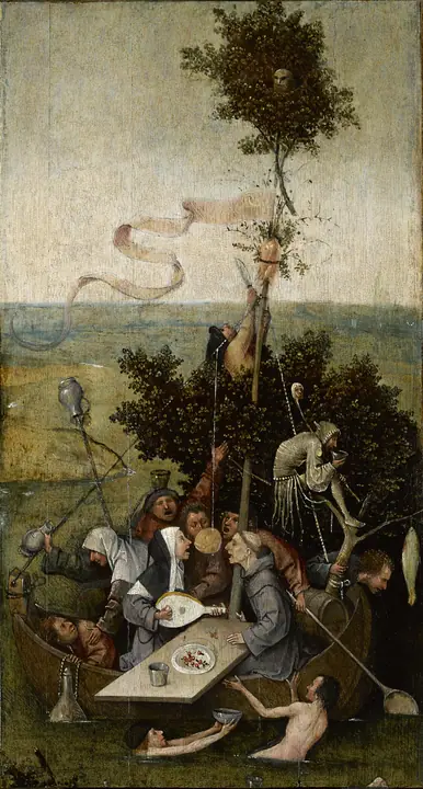 La nave de los locos, El Bosco