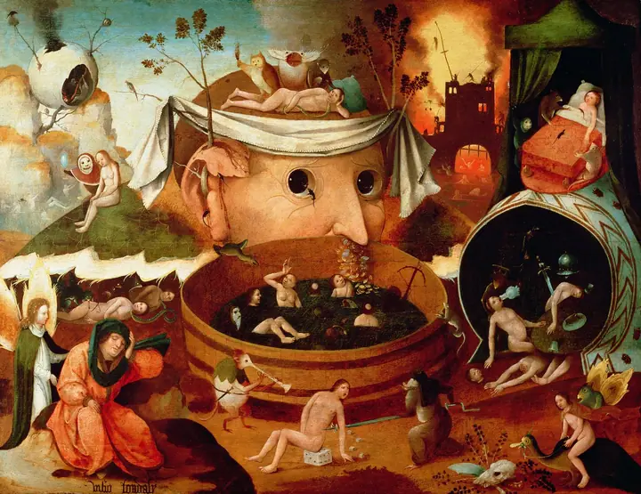 La visión de Tondal, El Bosco