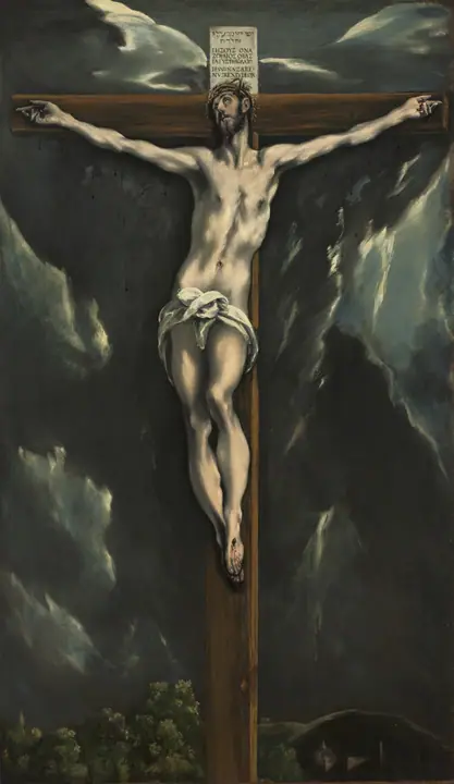 Cristo en la cruz, El Greco