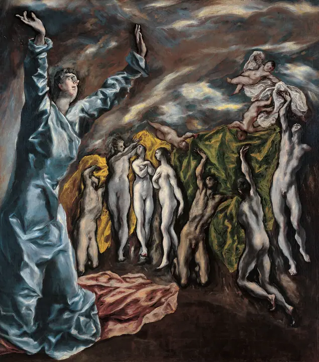 La apertura del quinto sello, El Greco