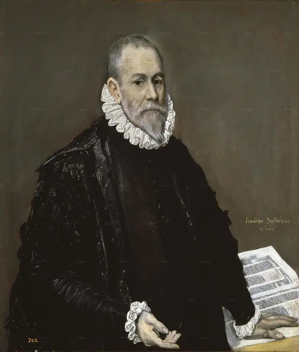 Retrato de un médico, El Greco