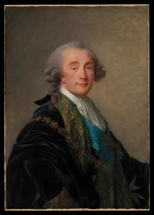 Alexandre Charles Emmanuel de Crussol-Florensac (1743-1815), Élisabeth Vigée Le Brun