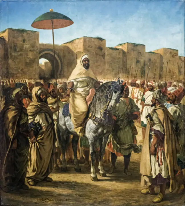 Marruecos y su suite, Eugène Delacroix