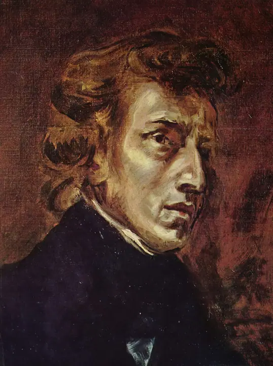 Retrato de Frédéric Chopin, Eugène Delacroix