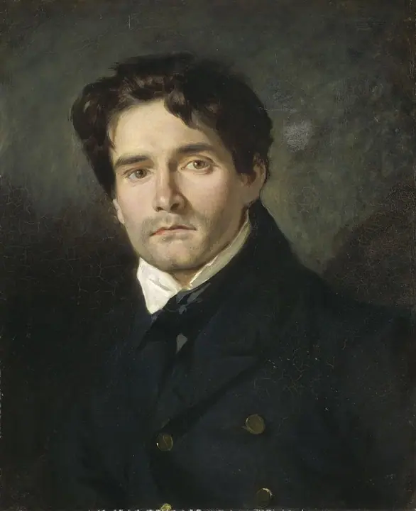 Retrato de Léon Riesener, Eugène Delacroix