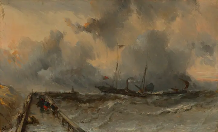 Marina, Eugène Isabey