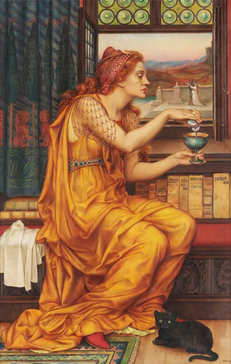 La poción de amor, Evelyn De Morgan