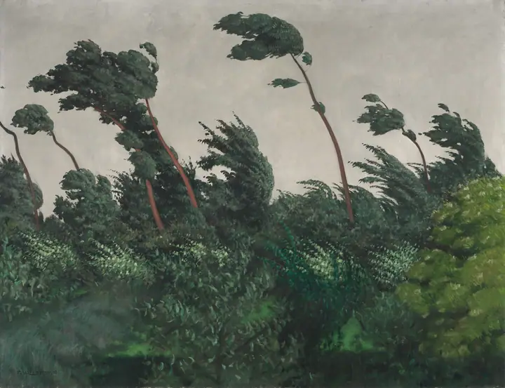 El viento, Félix Vallotton