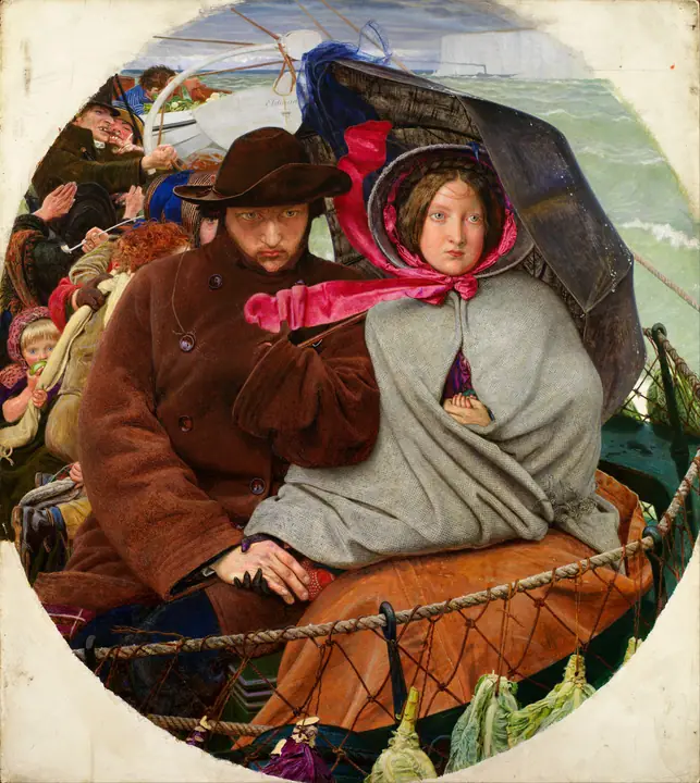 El último vistazo a Inglaterra, Ford Madox Brown