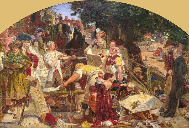 Trabajo, Ford Madox Brown