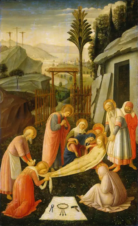 El entierro de Cristo, Fra Angelico