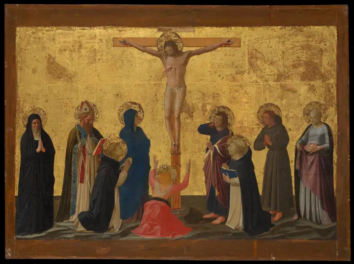 La Crucifixión, Fra Angelico