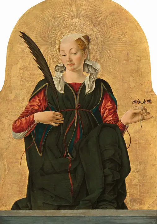 Santa Lucía, Francesco del Cossa