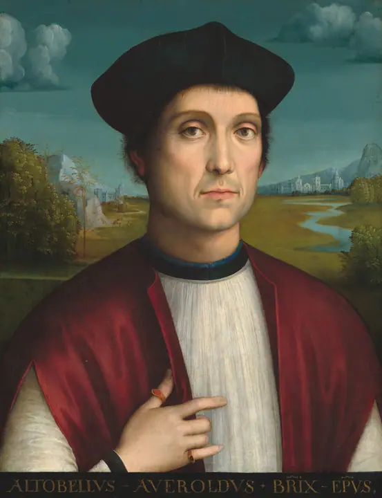 El obispo Altobello Averoldo, Francesco Francia