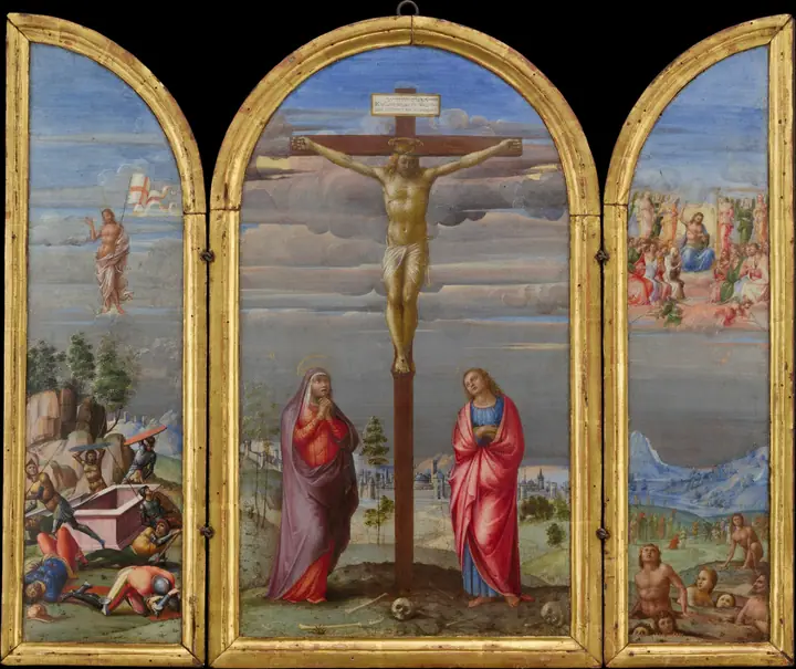 La Crucifixión, Francesco Granacci
