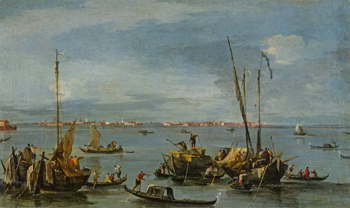 Vista de Murano, Francesco Guardi