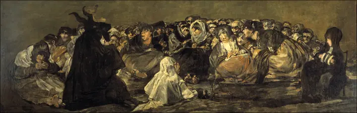 El akelarre o El gran cabrón, Francisco de Goya
