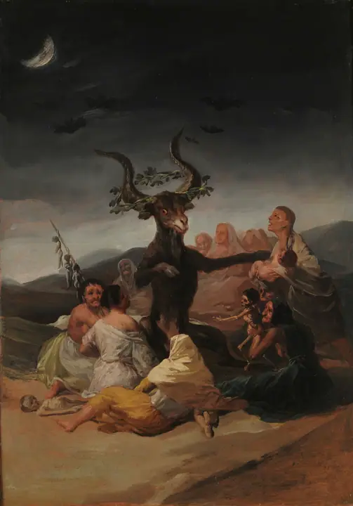 El aquelarre, Francisco de Goya