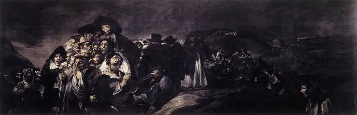La romería de San Isidro, Francisco de Goya