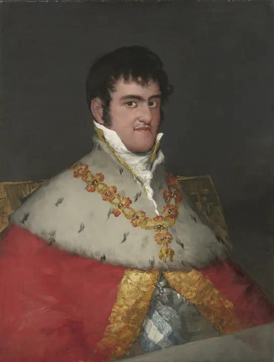 Retrato de Ferdinand VII, Francisco de Goya