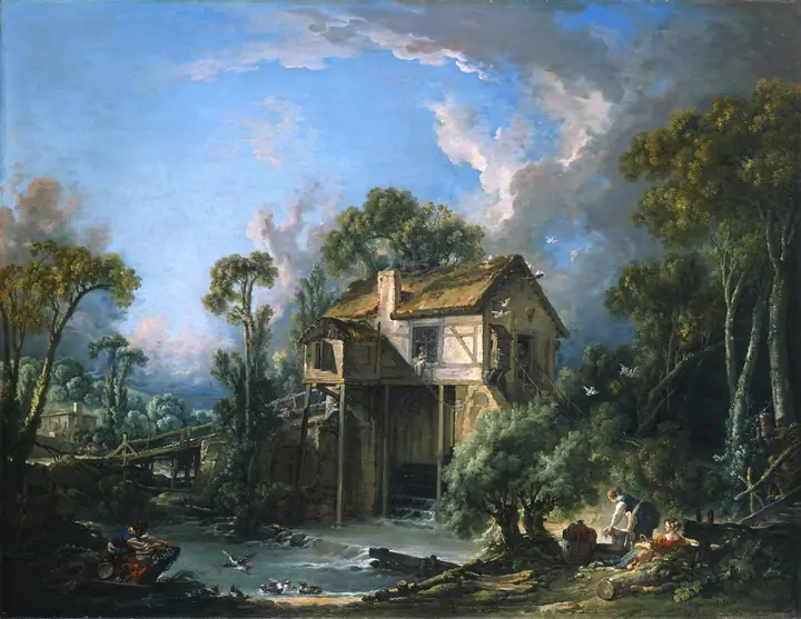 El molino de Charenton, François Boucher