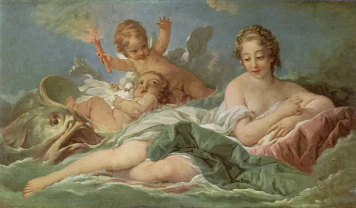El nacimiento de Venus, François Boucher