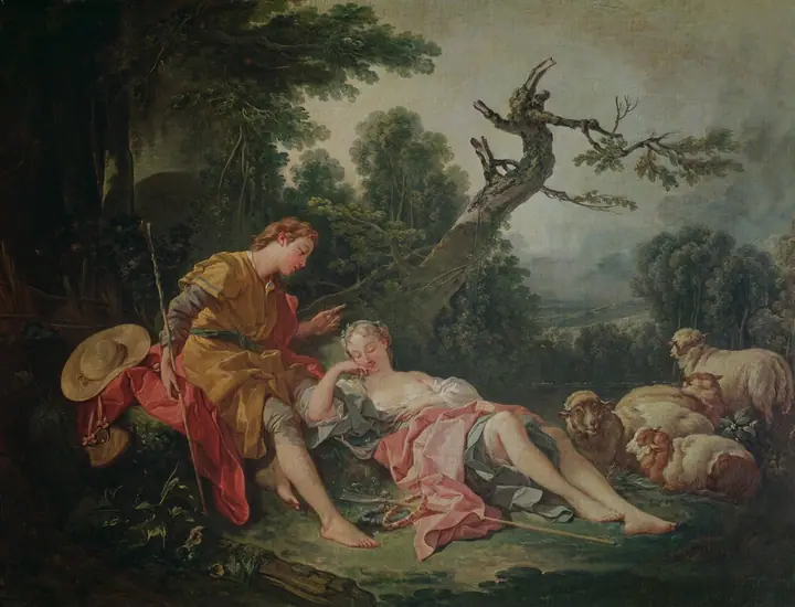 El sueño de las pastoras, François Boucher