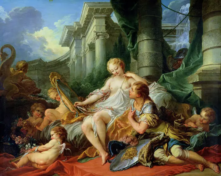 Rinaldo y Armida, François Boucher