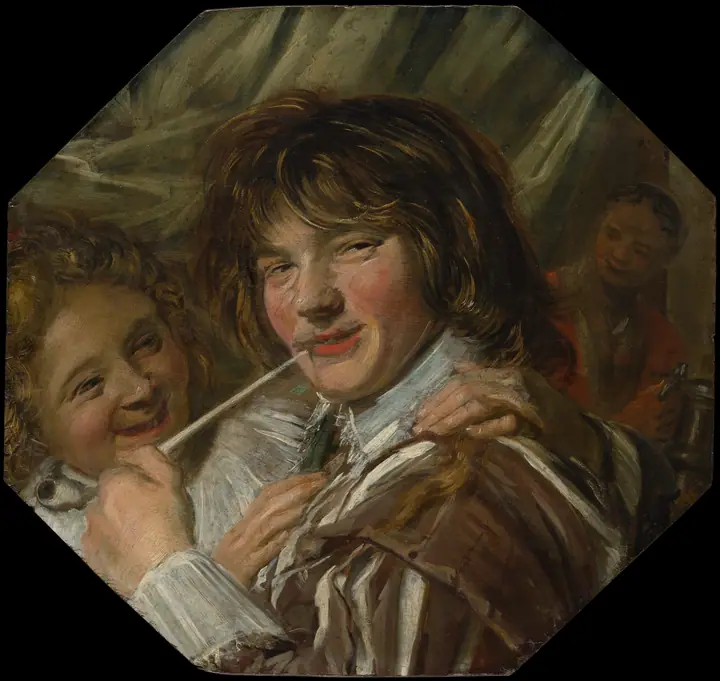 El fumador, Frans Hals