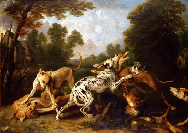 Dos perros peleando, Frans Snyders