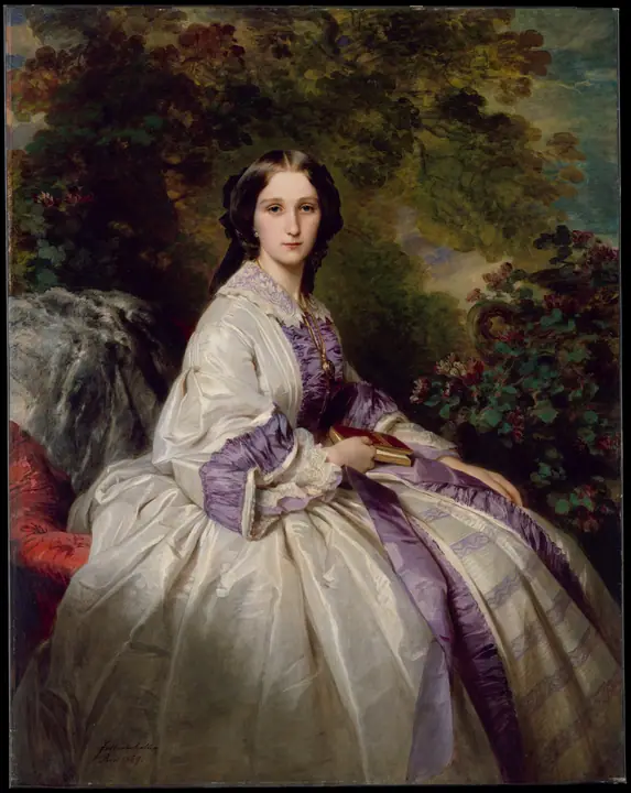 Condesa Alexander Nikoláievich Lamsdorff (María Ivánovna Beck, 1835–1866), Franz Xaver Winterhalter