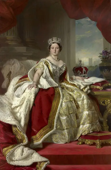 La reina Victoria, Franz Xaver Winterhalter