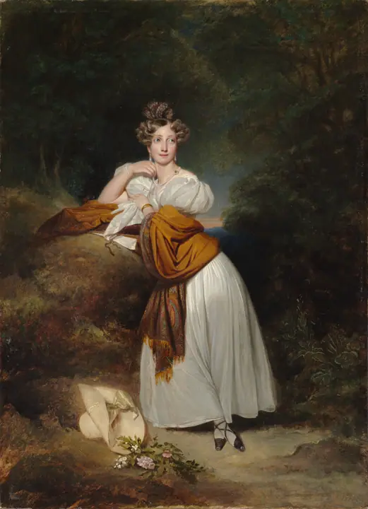 Sofía Guillermina, gran duquesa de Baden (1801-1865), Franz Xaver Winterhalter