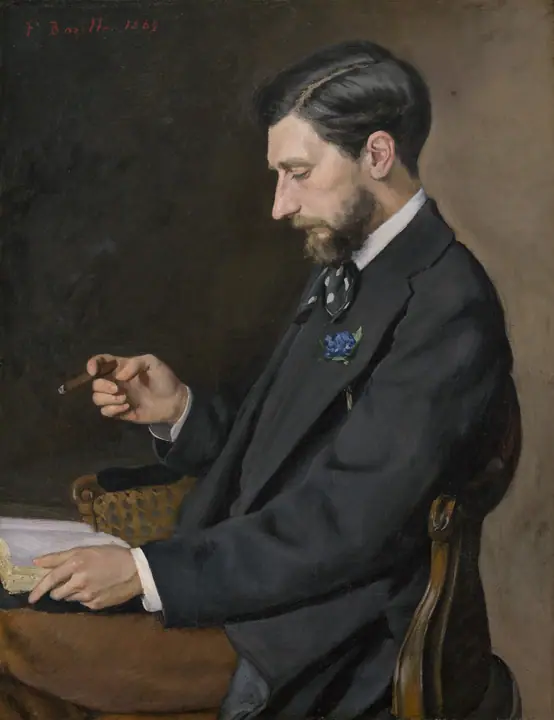 Edmond Maître, Frédéric Bazille
