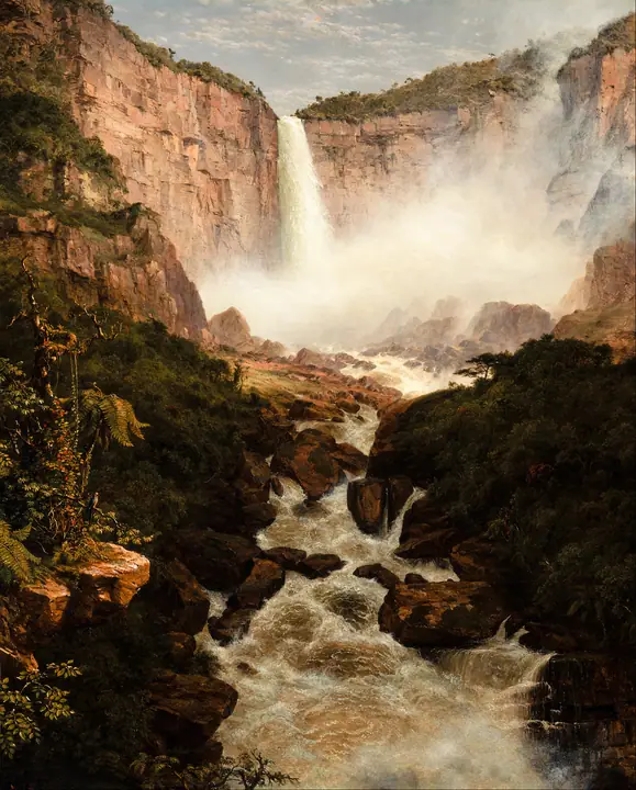 Cataratas de Tequendama, Frederic Edwin Church