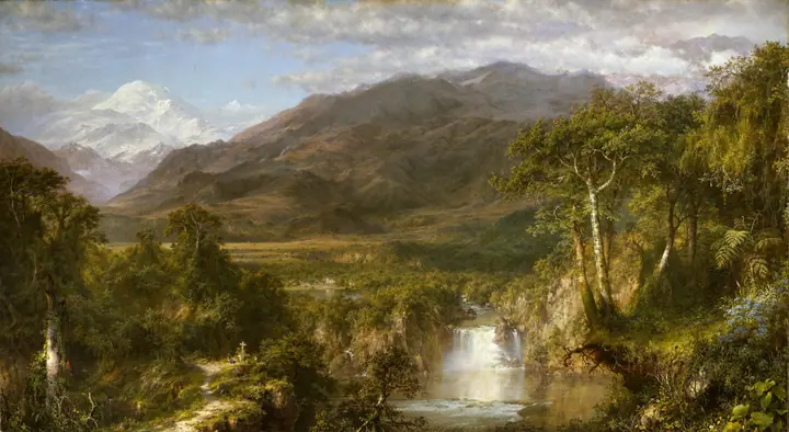 El corazón de los Andes, Frederic Edwin Church
