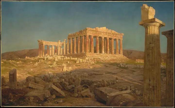 El Partenón, Frederic Edwin Church