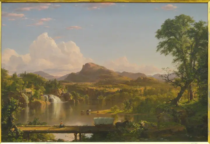 Nueva Inglaterra, paisaje, Frederic Edwin Church