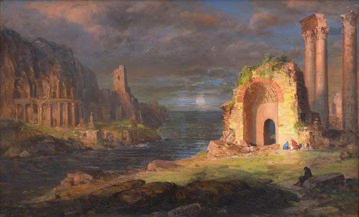 Ruinas en Siria, Frederic Edwin Church