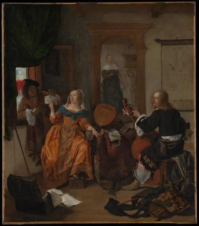 Fiesta musical, Gabriel Metsu