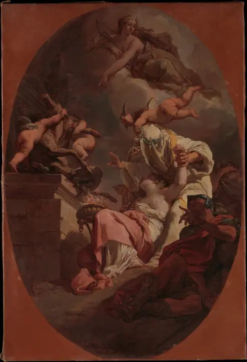 El sacrificio de Ifigenia, Gaetano Gandolfi