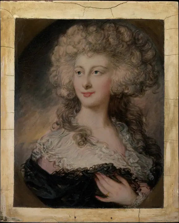 Anne Elizabeth Cholmley (1769–1788), más tarde lady Mulgrave, Gainsborough Dupont