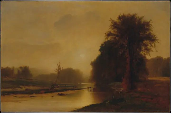 Prados en otoño, George Inness