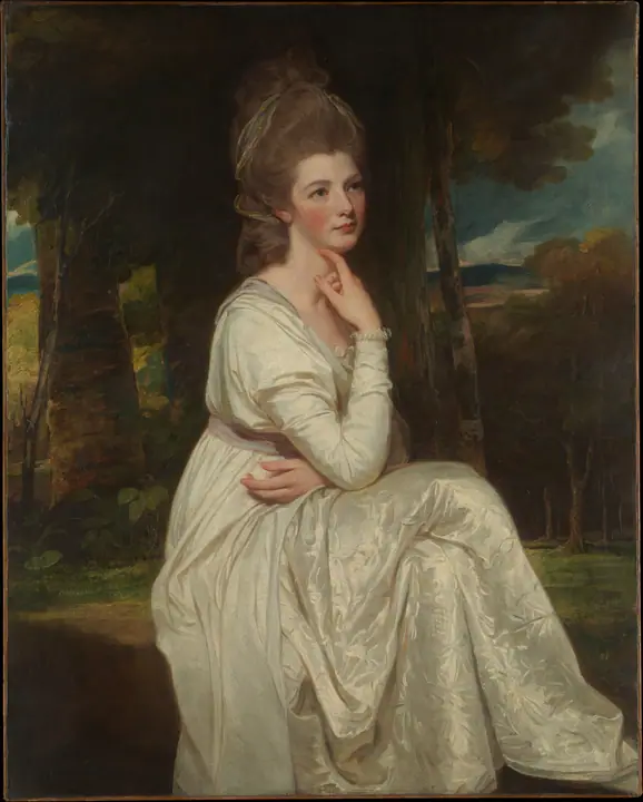Lady Elizabeth Stanley (1753–1797), condesa de Derby, George Romney
