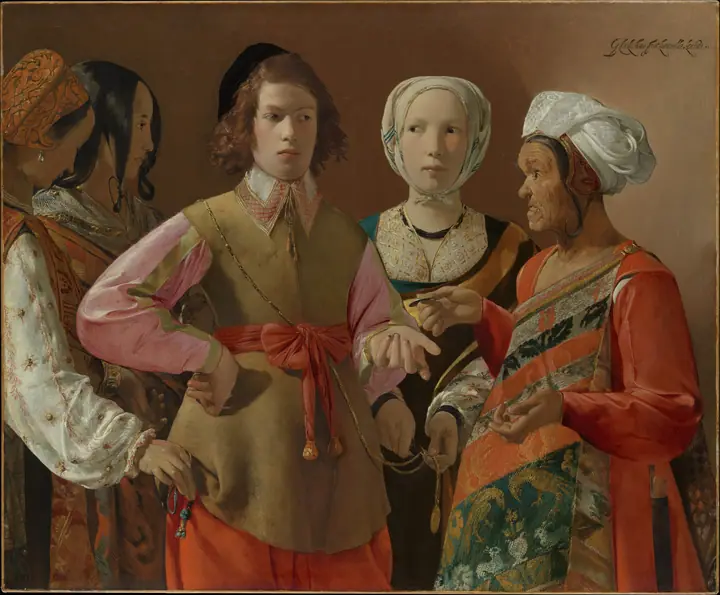 La buenaventura, Georges de La Tour