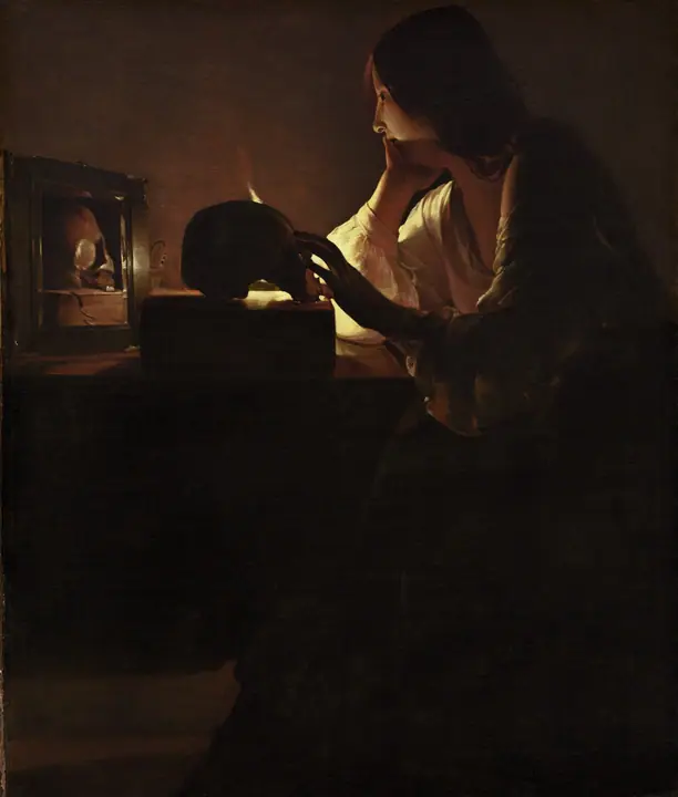 La Magdalena penitente, Georges de La Tour